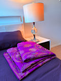 Traditional Luxury Hand Embroidered Cotton Nakshi Kantha Quilt (#PA04302600002)